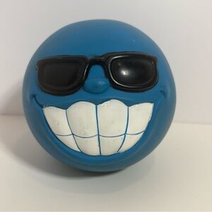 EXTREMELY RARE Toy Island Blabber Ball Blue 1993 Not Working
